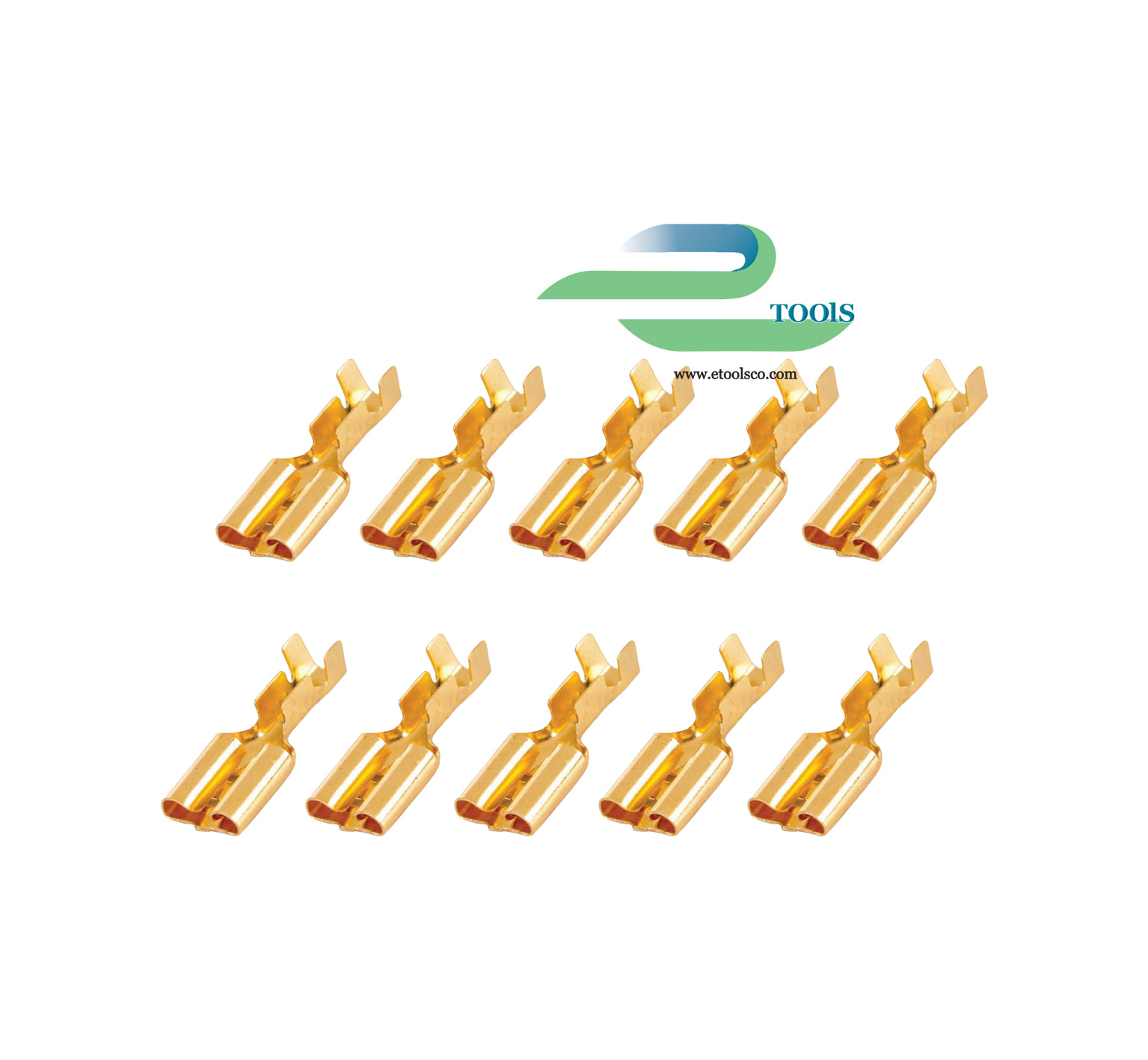 سرسیم کولری مادگی برنجی بسته 10 عددی